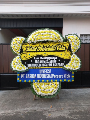 Papan Bunga Duka di Mekar Nauli