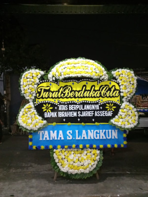Papan Bunga Duka di Mekar Nauli