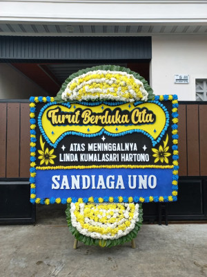 Papan Bunga Duka di Mekar Nauli