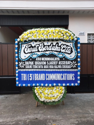 Papan Bunga Duka di Mekar Nauli